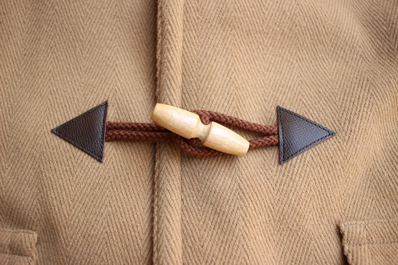 WORKERS / Duffle Coat (Beige Herringbone)